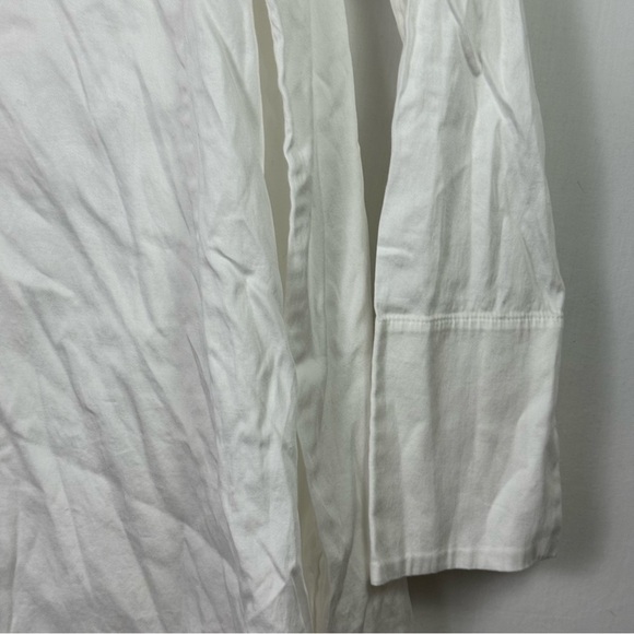 Soft Surroundings Ivory Long Sleeve Blouse Womens Size L - Picture 5 of 6